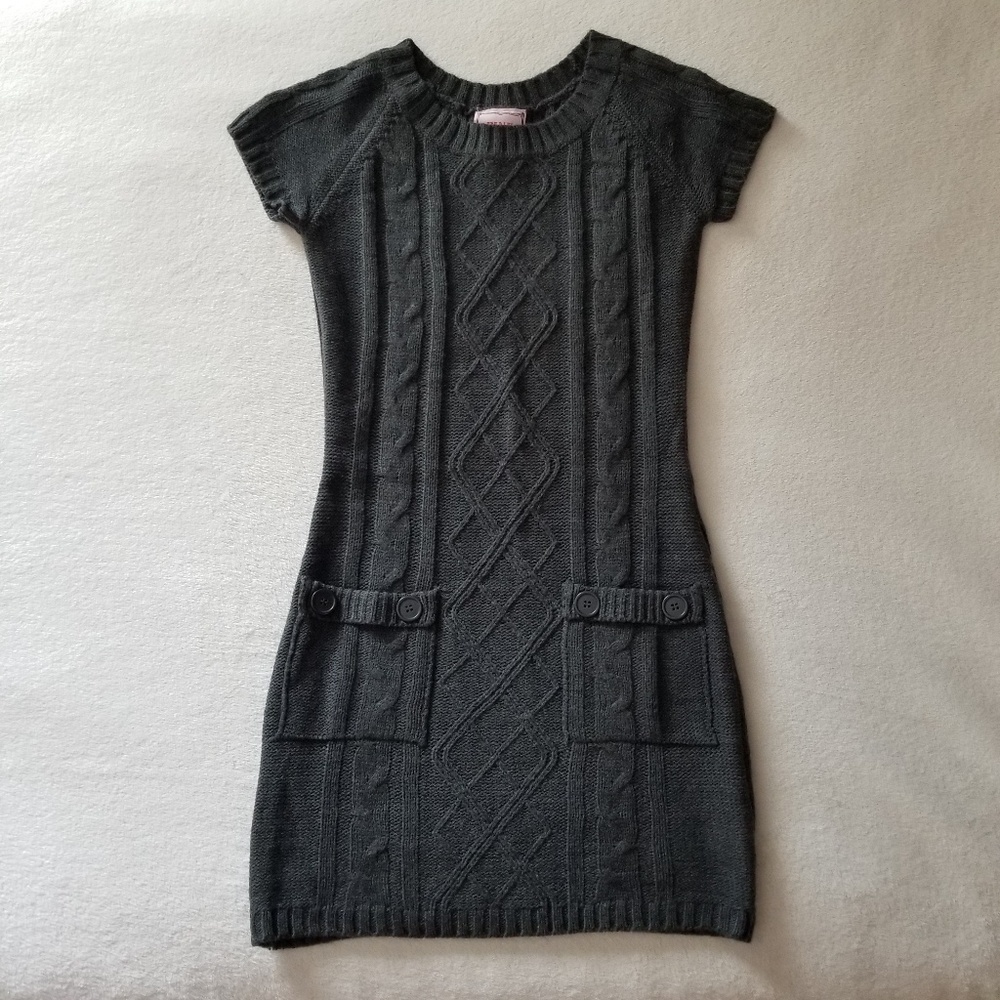 Gray Pink Republic Sweater Dress